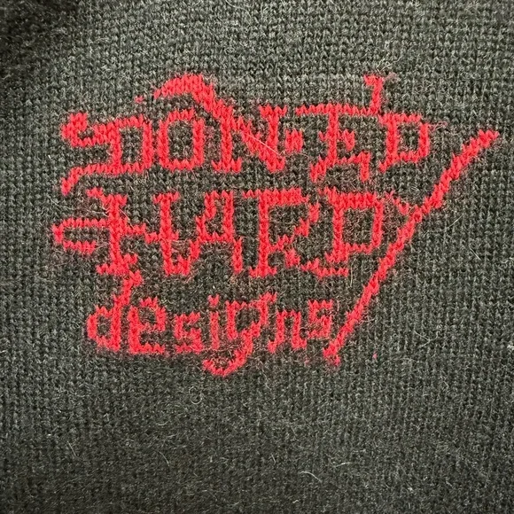 🔥 NWT! Ed Hardy Tiger Special Knit Full Zip Lightweight Sweater Hoodie